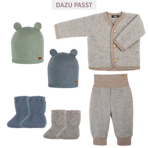 Baby Fleecejacke aus Schurwolle