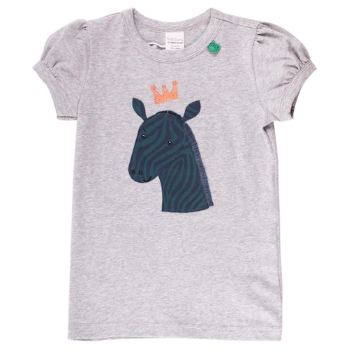 Mädchen Shirt kurzarm Puffärmel Einhorn