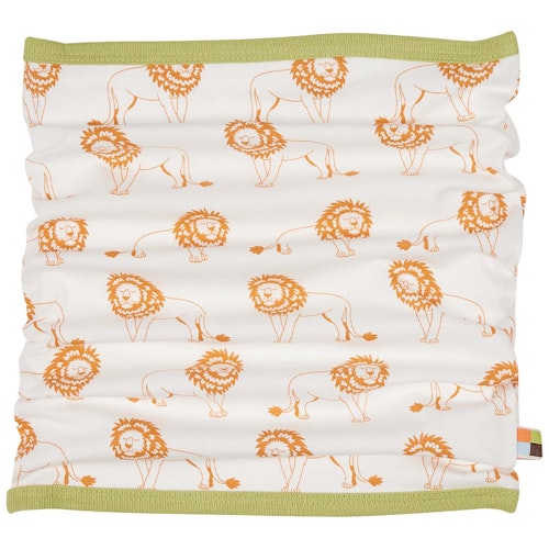 Schlauchschal leicht Löwe orange