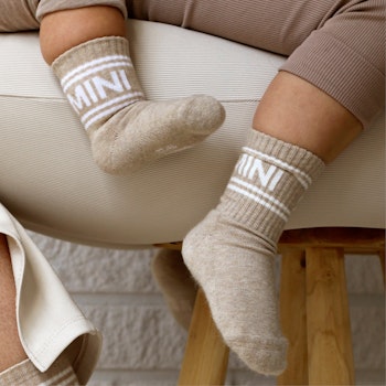 Tennissocken Mini beige