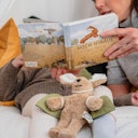 Vorschaubild 4 Elemente aus Kuscheltier und Buch Hoch hinaus