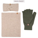 Vorschaubild Erwachsenen Halbfinger Handschuhe