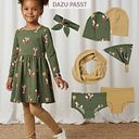 Vorschaubild Kleid Maxomorra langarm Motiv