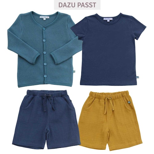 Türkises Shirt kurzarm uni BasicnnParentName: Shirt uni Basic