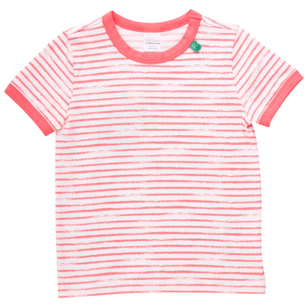 Shirt kurzarm Streifen-Muster