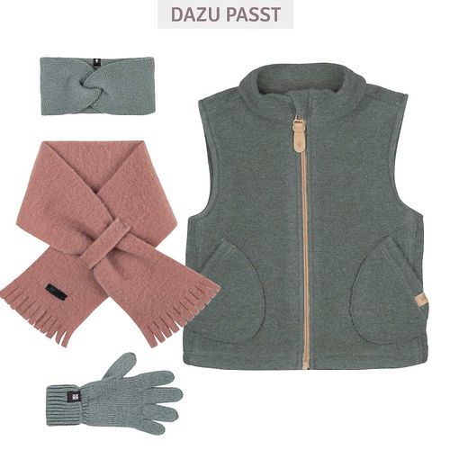 Handschuhe Pure Pure Wolle/Seide Uni