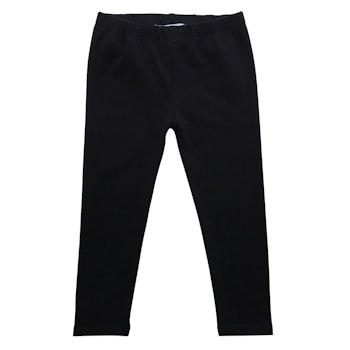 Elastische Uni Basic Leggings Black2