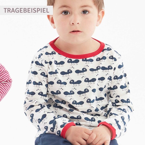 Leichtes Shirt langarm Wale