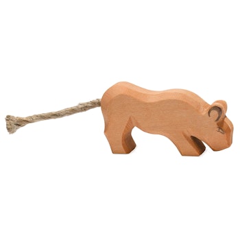 Löwe klein Kopf tief 4 cm hoch