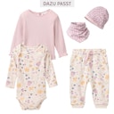 Vorschaubild Edles Ripp Langarmshirt Blümchen