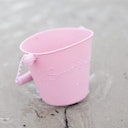 Vorschaubild Silikon Sand Eimer biegsam rosa