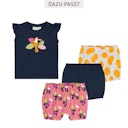 Vorschaubild T-Shirt Safari-Motive & Schmetterlingsärmel