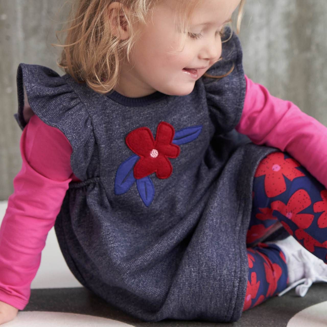 Kleid Fred's World Sweat ohne Arm Motiv