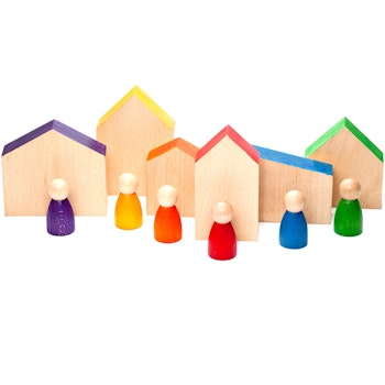 Nins® and houses – 12tlg. Set ab 12 Monaten