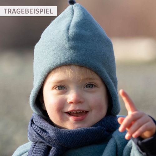 Babymütze Pure Pure Fleece Schurwolle Uni