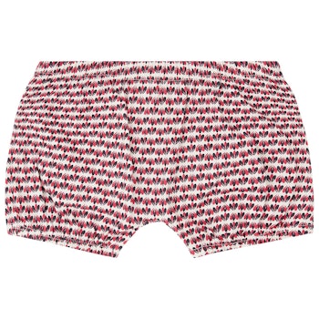 Bequeme Babyshorts Blumen-Druck in rot