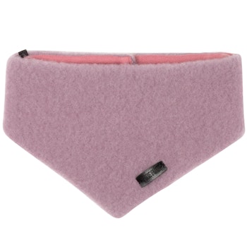 Dickes Wolle Halstuch mit Druckknopf jeans-blau