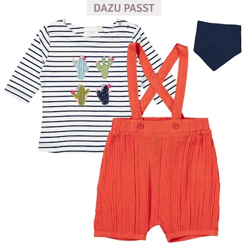 Musselin Dreiecktuch navy