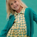 Vorschaubild Strickjacke Ripp-Bündchen