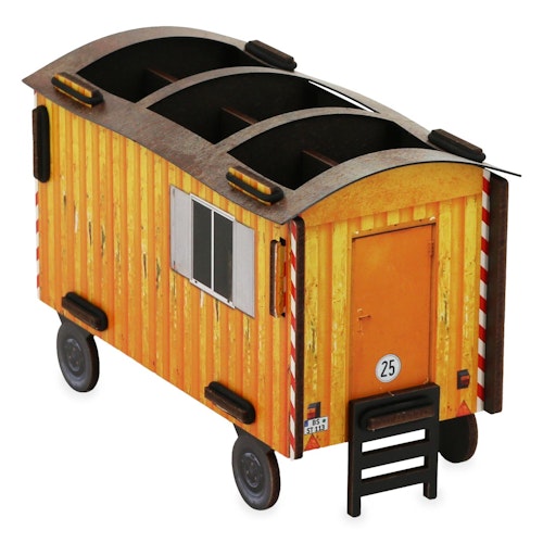 Stiftebox zum Stecken Bauwagen