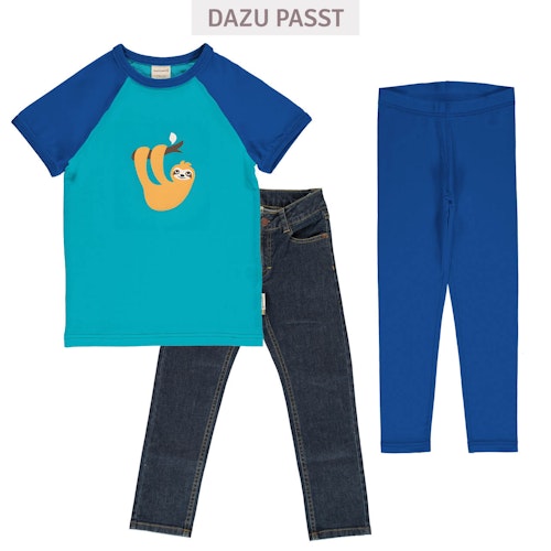 Weiches Raglan Motiv T-Shirt