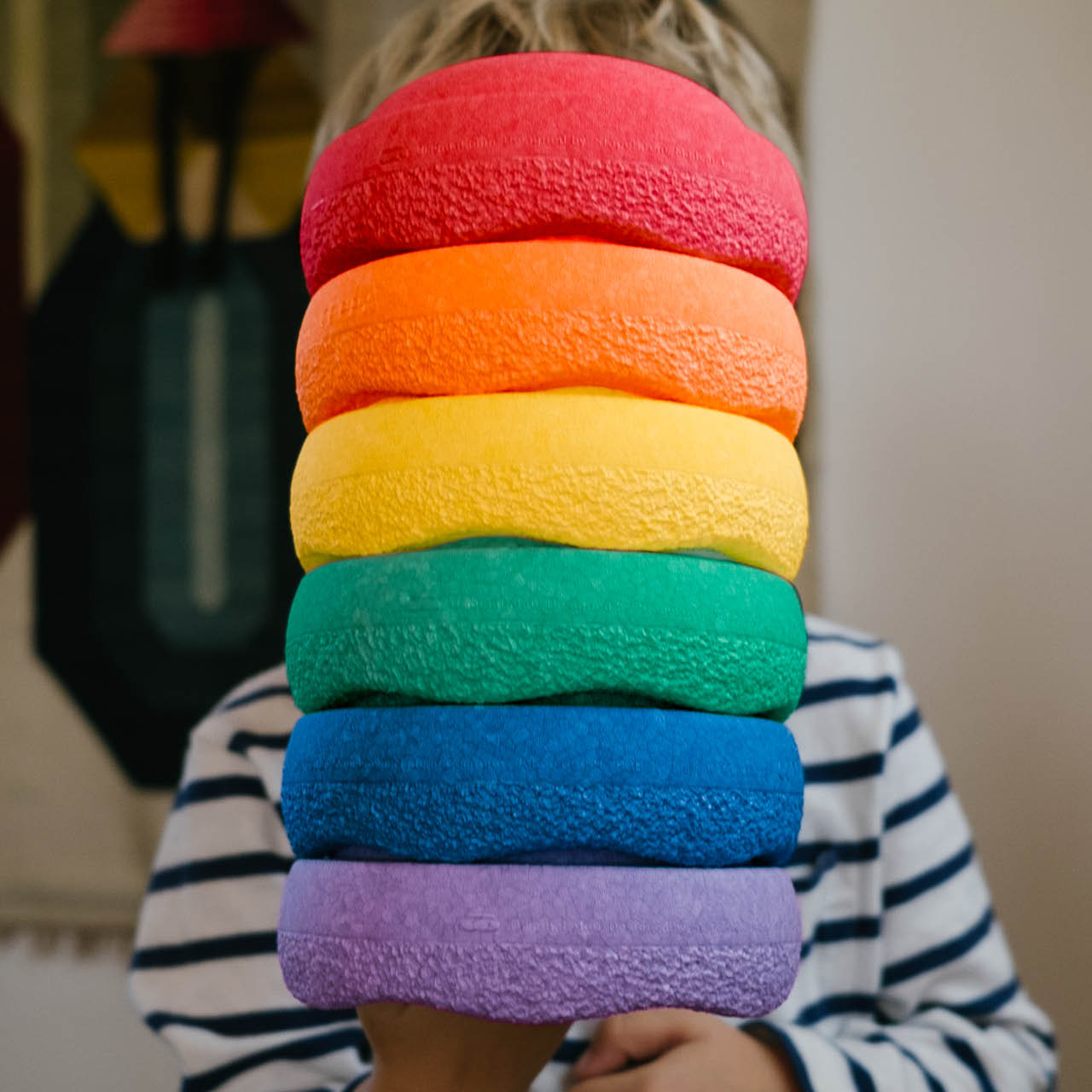 Stapelstein® Mini rainbow classic 6 kleine Elemente