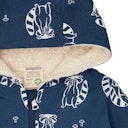 Vorschaubild Herbstjacke Plüsch gefüttert Eulen