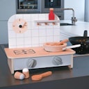 Vorschaubild Kleine Spielküche und Grill aus Holz