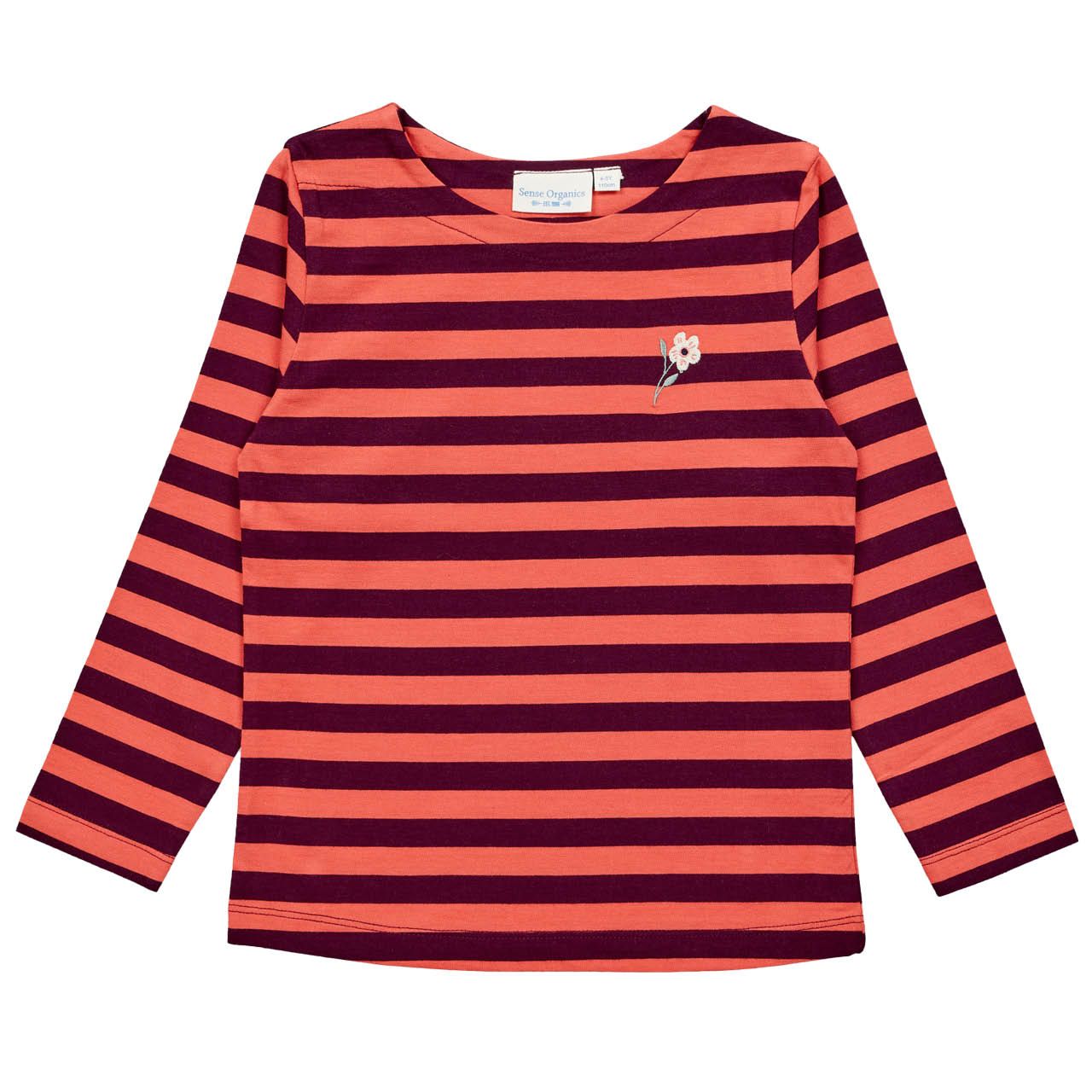 Langarmshirt Sense Organics Interlock/Jersey Motiv