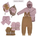 Vorschaubild Steckschal Wolle 70 cm ca. 1-3 Jahre mauve