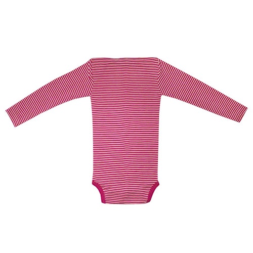 Atmungsaktiver Body Wolle Seide