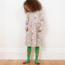 Vorschaubild Lockeress Langarmkleid Blumen