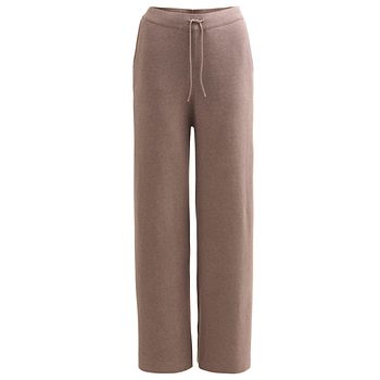 Damen Strickhose braun