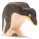 Vorschaubild Pinguin Kopf tief Holzfigur 5 cm