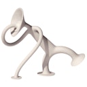 Vorschaubild Elastische Spielfigur beige 13 cm ab 3 Jahren