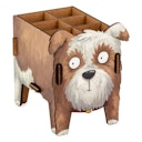 Vorschaubild Stiftehalter Hund – Holz Stiftebox  mit Stecksystem