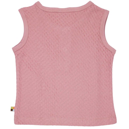 Weiches Frottee Top Pünktchen Design