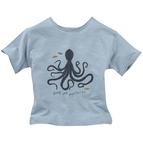 Locker lässiges T-shirt Oktopus