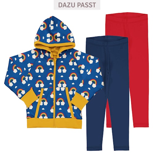 Kapuzenjacke zum Wenden Regenbogen
