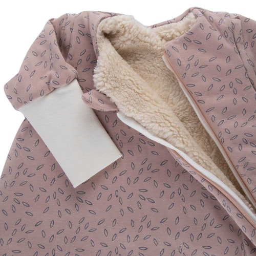 Gefütterter Schlafsack mit abnehmbaren Ärmel