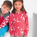 Vorschaubild dickes Langarmshirt Pinguine + Robben