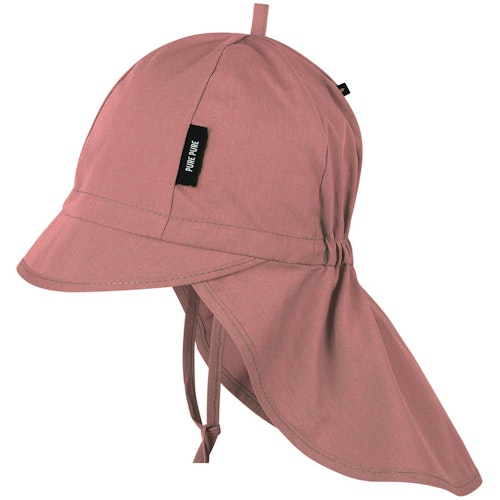 Sommermütze indigo Nackenschutz