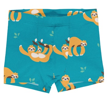 Boxershorts Faultier blau