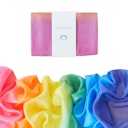 Vorschaubild Großes Regenbogen Spieltuch Seide 178 x 89 cm