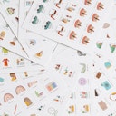 Vorschaubild Pastell Familienwochenplaner A3 inkl. 560 Symbole