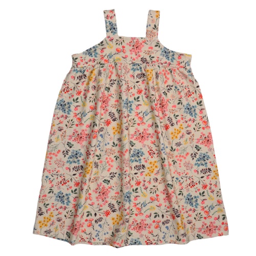 Kleid ohne Arm kleine Blumen