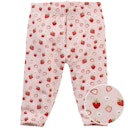 Vorschaubild Edle Rippe Leggings Blümchen