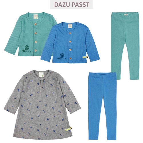 Jaquard Kleid langarm