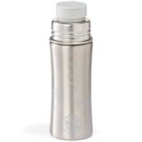 Edelstahl Trinkflasche Sportverschluss Koala grau