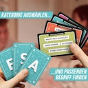 Vorschaubild Stadt Land Vollpfosten- Das Kartenspiel- Junior Edition ab 8